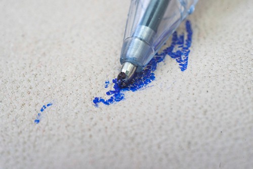 Ink Stains on Carpet